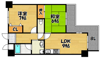 【間取り】 | グリーンたちばな