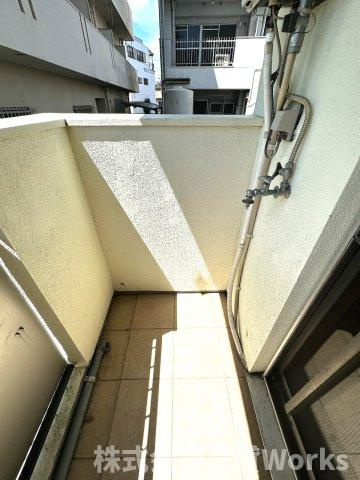 ハイツスズエのバルコニー|バルコニー付きです
