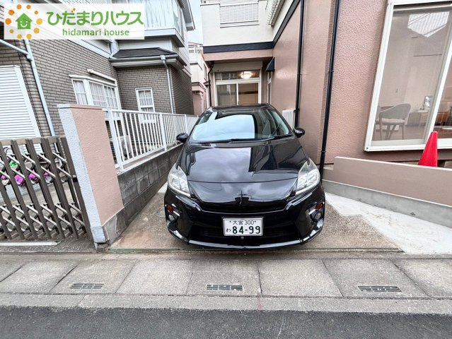 上尾市二ツ宮　中古一戸建ての駐車場