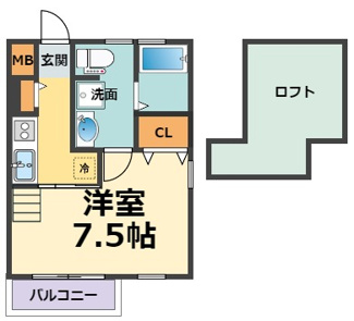 【間取り】 | レジデンス甲子園口