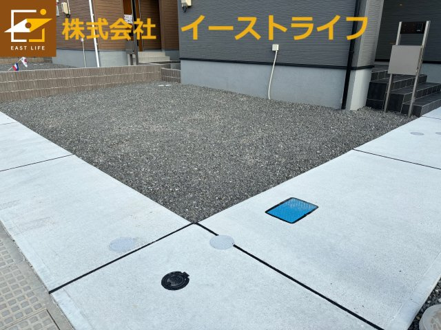 小名浜丹波沼第1　全13棟の駐車場|3台駐車可能です。（2024.1.31撮影）