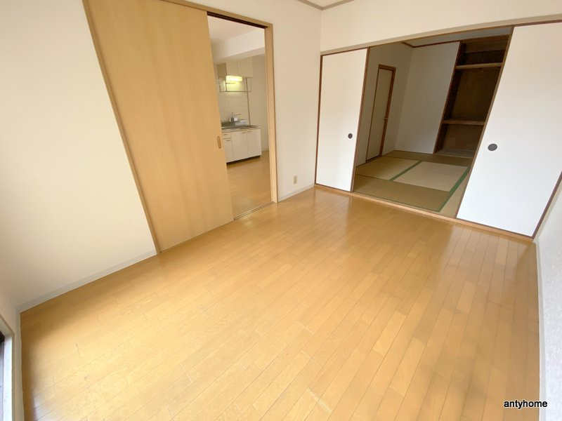 和ハイツ2の寝室