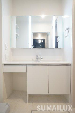 サンライズ新土河原の独立洗面台