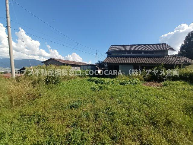 中野　売地 133.90坪の外観|一部畑あり　農地法5条申請要