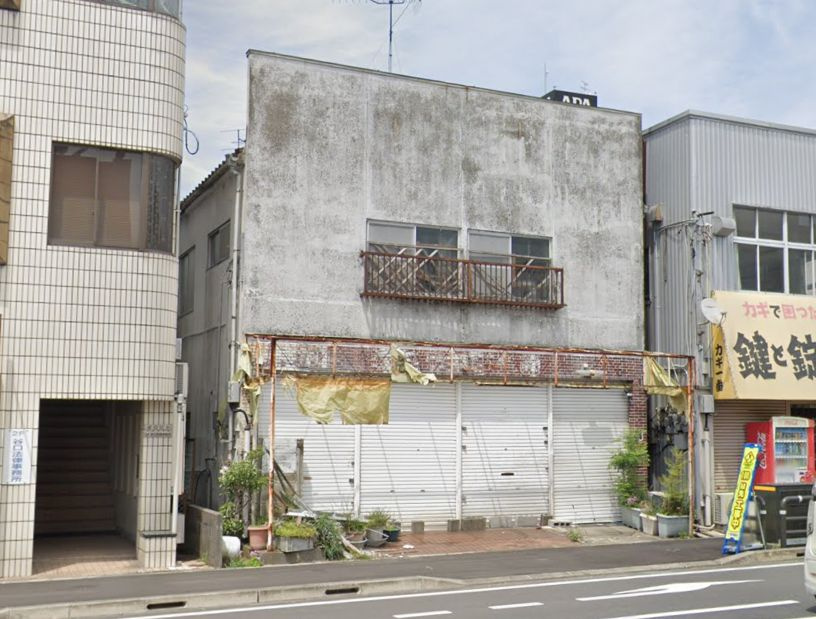 都城市栄町の売地の外観