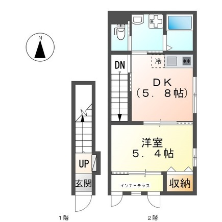 Ｋｎｏｔｔｏｎの間取り