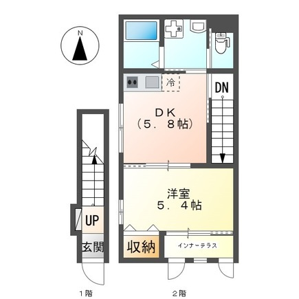 Ｋｎｏｔｔｏｎの間取り