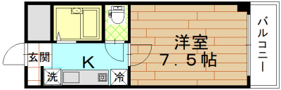 レジデンスオークラの間取り