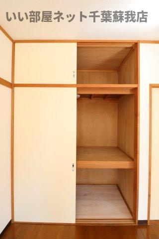 ヒルズ青葉台の収納|専用の収納スペースです