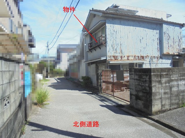 【前面道路含む現地写真】 | 高知市洞ケ島町