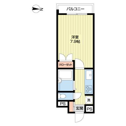 コスモ大井町グレイスシティの間取り
