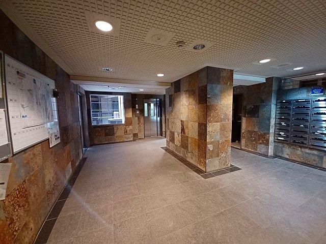 コスモ大井町グレイスシティのロビー
