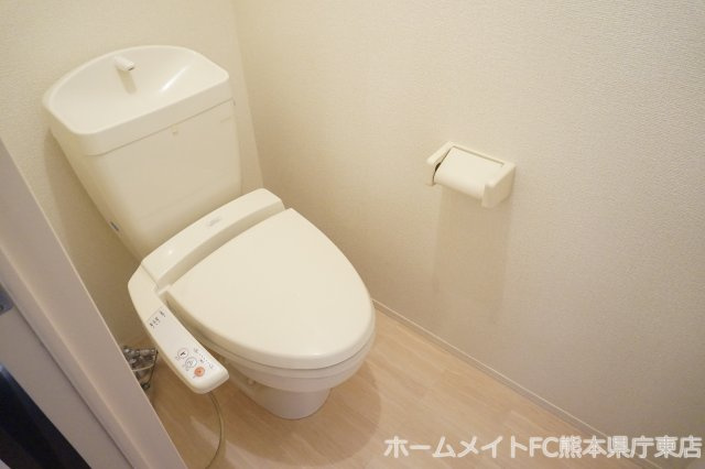 熊本市東区下江津８丁目のアパートのトイレ