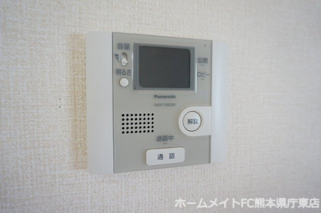 熊本市東区下江津８丁目のアパートのセキュリティ