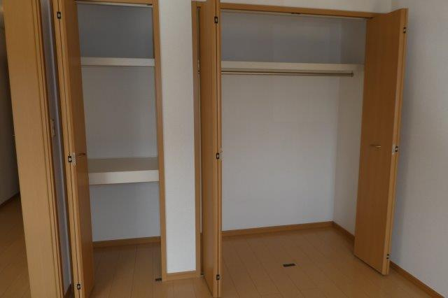 River　Side　東祥Bの収納|クローゼット