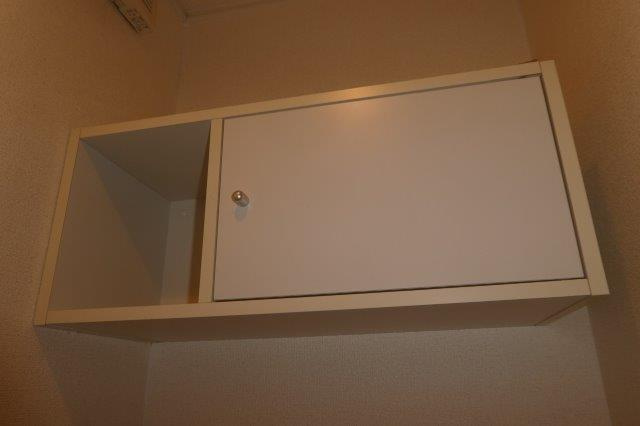 River　Side　東祥Bのトイレ|トイレ棚