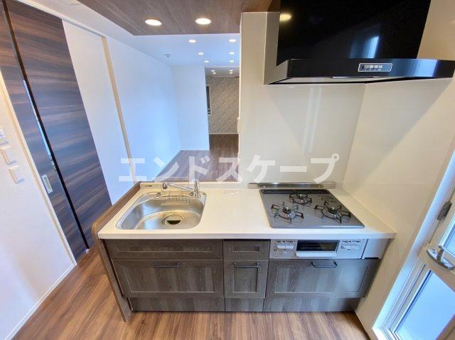D-ROOM omotechoのキッチン|高崎、前橋エリアのお部屋探しはエンドスケープまで！お客様の理想お聞かせ下さい♪