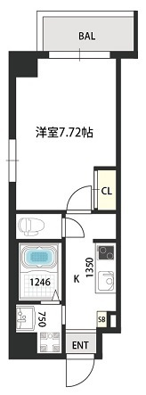 G-シェノン鳴尾の間取り