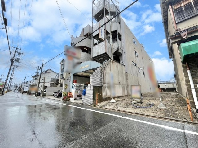 三栖向町　Cプランの前面道路含む現地写真