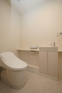 【トイレ】 | グランコート幸 | シンプルで使いやすいトイレです