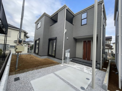 【外観】 | リーブルガーデン．Ｓ　鴻巣市箕田２期　 | ３号棟現地外観（2023年12月11日）撮影