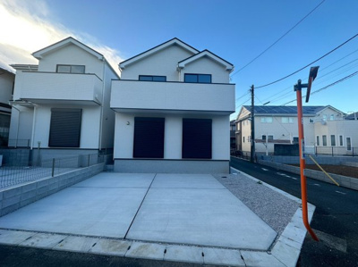 【外観】 | 八王子市散田町　新築２棟 | 2023年8月撮影