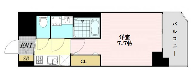 【間取り】 | S-RESIDENCE堺筋本町Uno