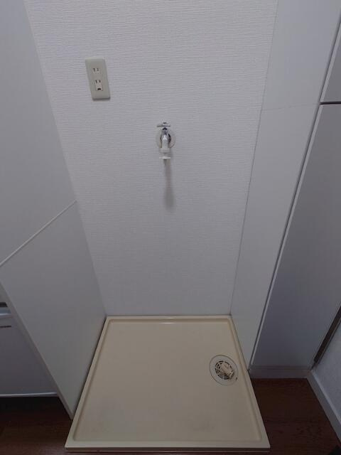 室内洗濯機置場があります