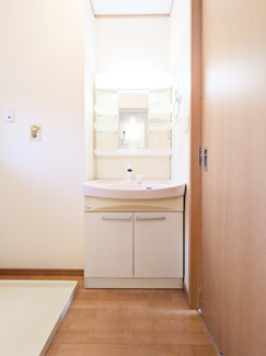 【独立洗面台】 | グレースコートA棟