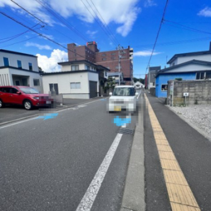 室蘭市中島町2-2-25駐車場の周辺
