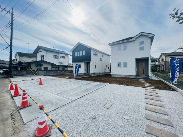 川越市笠幡1期　新築戸建の駐車場