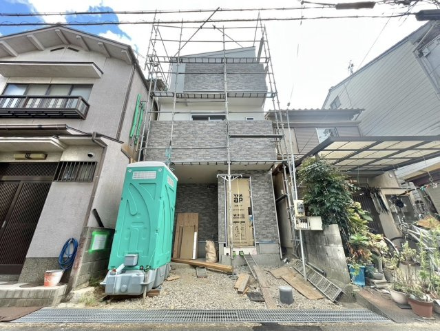 羽束師鴨川町の前面道路含む現地写真
