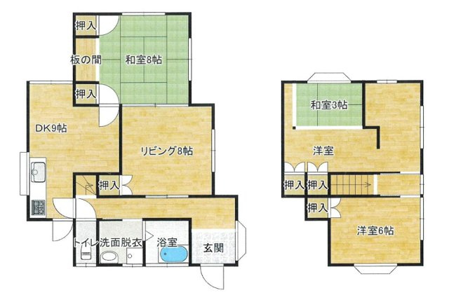 【間取り】 | 柳井・阿月