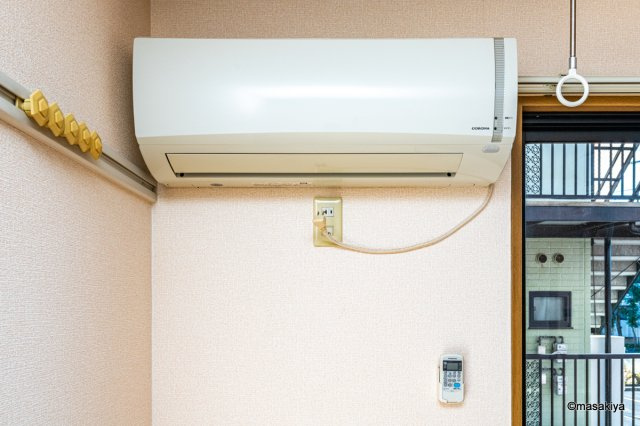 遊眠　β館の設備|エアコン