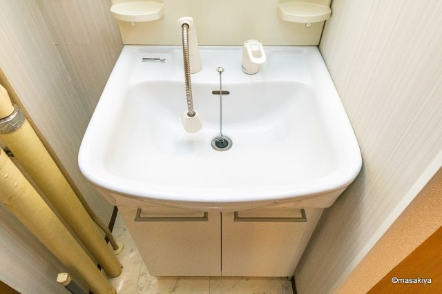 遊眠　β館の洗面所