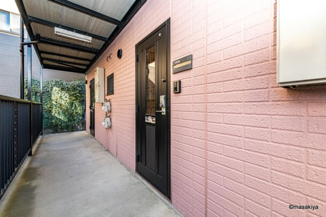 遊眠　β館のエントランス