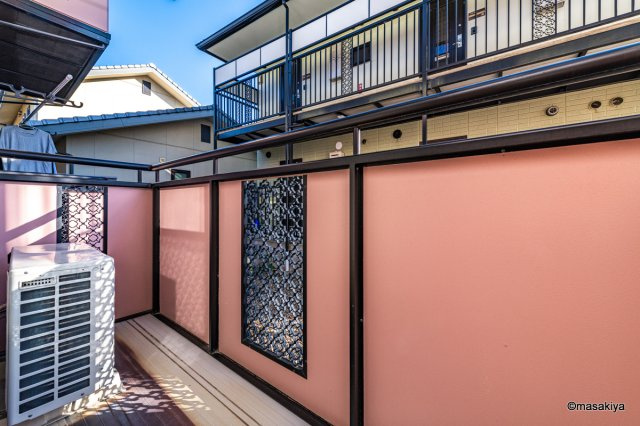 遊眠　β館のバルコニー|バルコニー