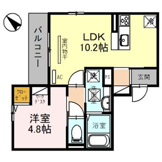 【間取り】 | ブラン・キューブ