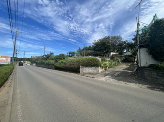 【前面道路含む現地写真】 | ふじみ野市亀久保　建築条件なし売地　東武東上線『上福岡駅』徒歩33分　【三角小学区】