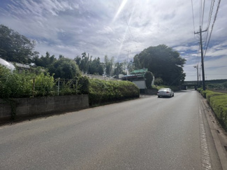 【前面道路含む現地写真】 | ふじみ野市亀久保　建築条件なし売地　東武東上線『上福岡駅』徒歩33分　【三角小学区】