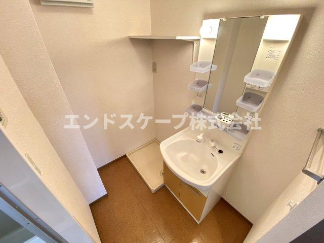 ドミールＳＵＧＵＲＯの洗面所|高崎、前橋、伊勢崎エリアのお部屋探しはエンドスケープまで！お客様の理想お聞かせ下さい♪