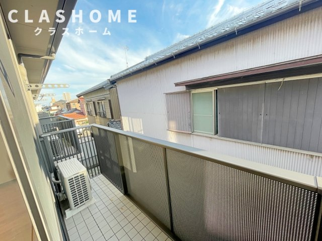 南ガーデンハウスW棟　　　刈谷市近郊の賃貸はクラスホームのバルコニー
