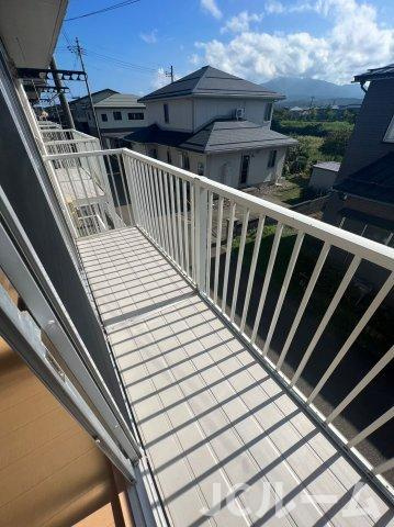 リバティ２１　Bのバルコニー