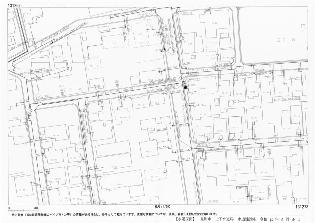新町3丁目土地の地図