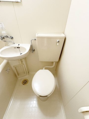 【トイレ】 | ワンルームグランドみつ(礼金なしプラン)