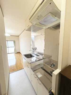 【キッチン】 | ワンルームグランドみつ(礼金なしプラン)