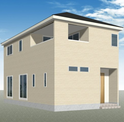 【外観】 | 香取市野田第８-１号棟 | 完成イメージ