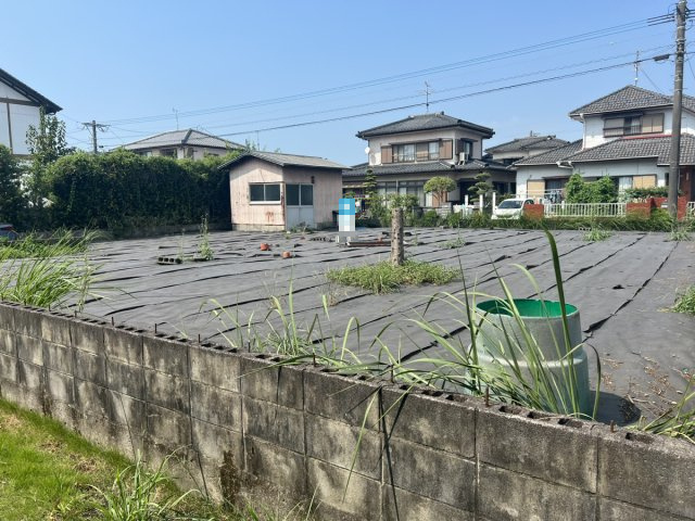 松崎町土地の外観