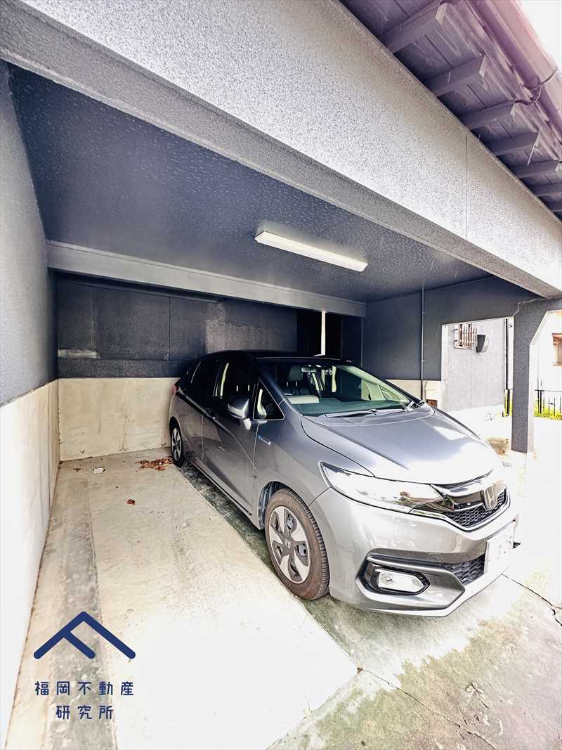 朝倉市甘木　戸建ての駐車場