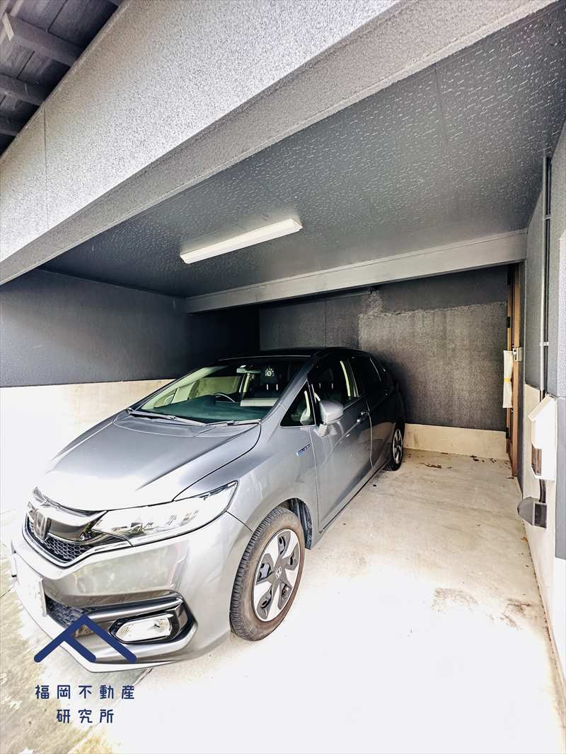 朝倉市甘木　戸建ての駐車場